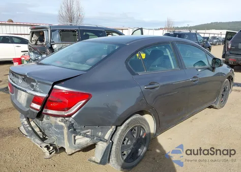 2013 Honda Civic Lx z USA, uszkodzony, nr VIN 19XFB2F58DE293467